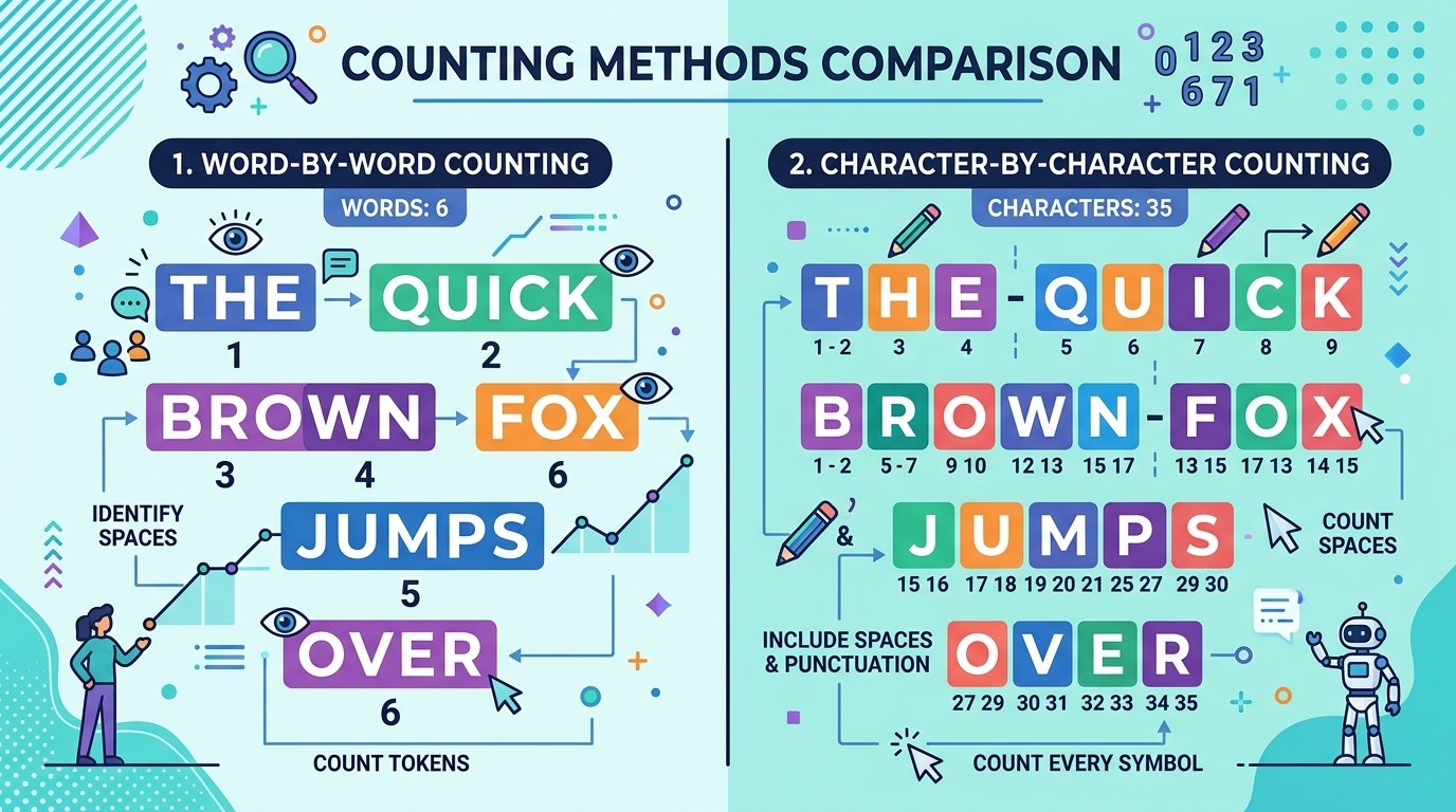 Character Counter vs. Word Counter: What's the Real Difference